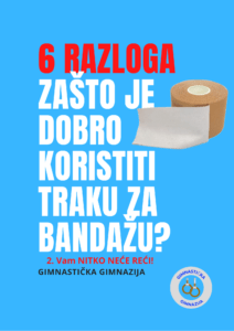 6 razloga(+6 DODATNIH) zašto je korisna bandaža(traka za bandažu)?